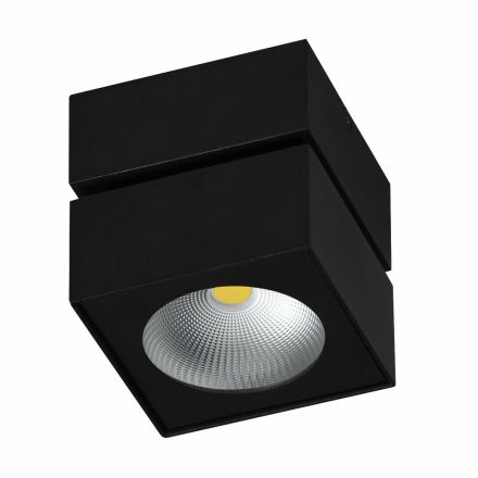 Decoratieve wandlamp Led 14W in wit of zwart aluminium - Vernon Viadurini