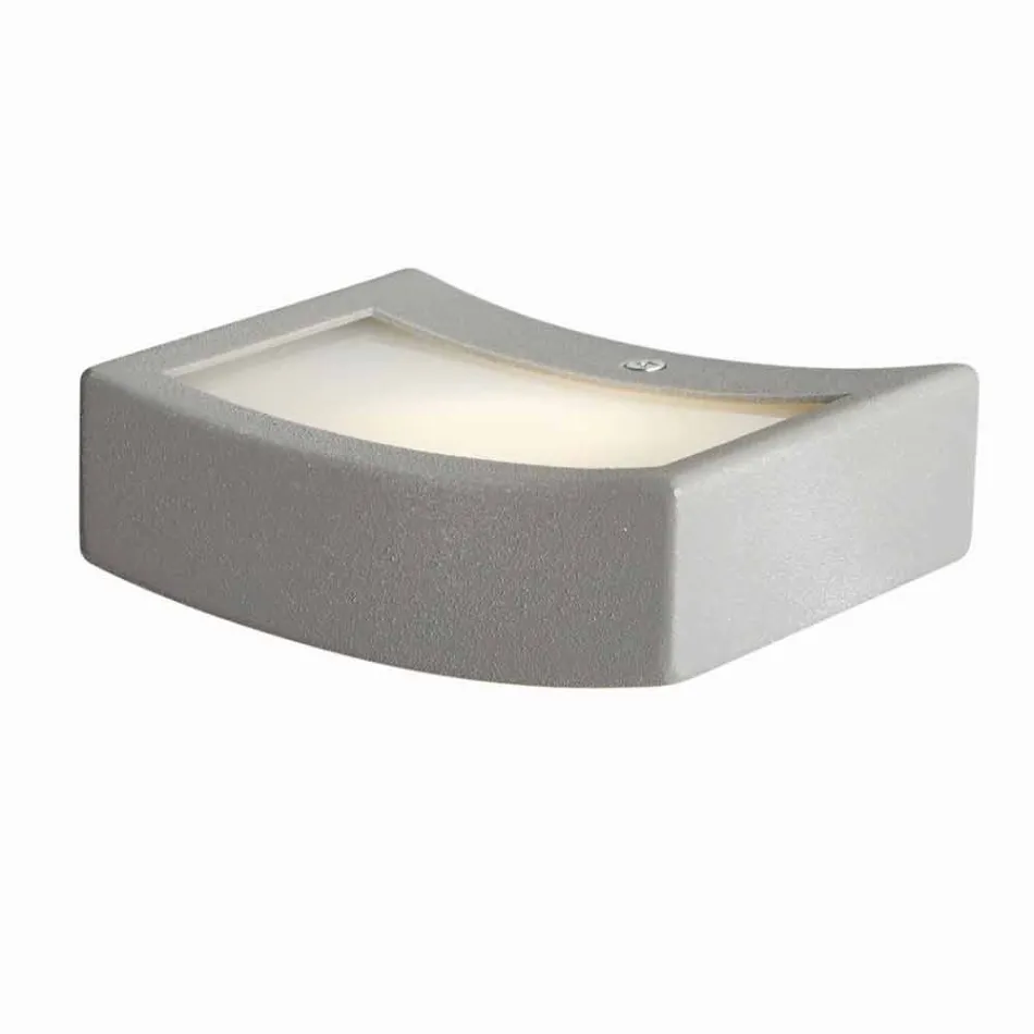 Lamp modern design stalen wand Ø13xh.3,5xsp.10 cm Osea Viadurini