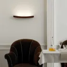 Lamp modern design stalen wand Ø50xh.3,5xsp.10 cm Eldora Viadurini