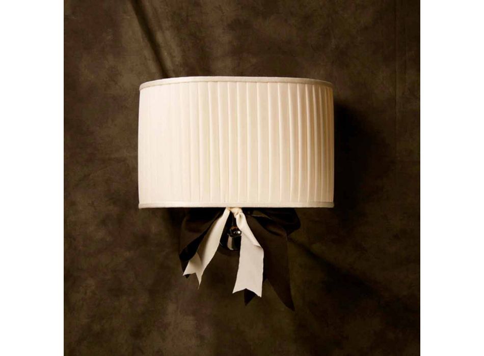 Chanel vintage design wandlamp in ivoor zijde Viadurini