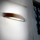 Wandlamp Fashion koper en wit methacrylaat Viadurini