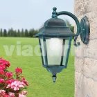 Aluminium wandlamp gemaakt in Italië, Aquilina Viadurini