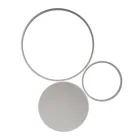 Wandlamp in gelakt metaal met LED modern design - Punto Viadurini