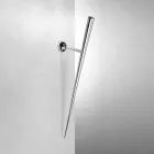 Wandlamp van gelakt metaal met geïntegreerde LED Made in Italy - Throne Viadurini