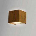 Moderne design messing wandlamp 9x H 9x d 9 cm Venere