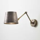 Industrial Reporter Verstelbare wandlamp Il Fanale Viadurini