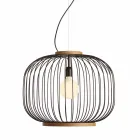 moderne wandlamp Steel Ø48xh.40xL.cavo100 cm Beren Viadurini