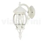 Buitenwandlamp in wit aluminium Made in Italy - Dodo Viadurini