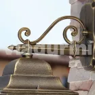 Buitenwandlamp van aluminium gemaakt in Italië, Aquilina Viadurini