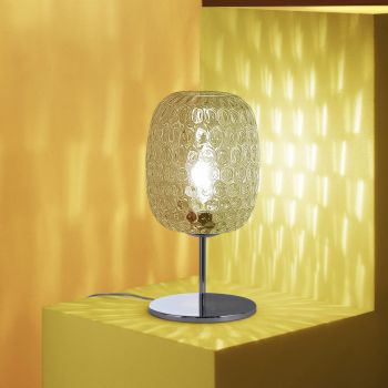 Ambachtelijke tafellamp van geblazen Venetië-glas - Cloe Balloton
