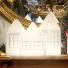 Tafellamp Casette Led Wit of Rood Design Slide Made in Italy - Kolme Viadurini