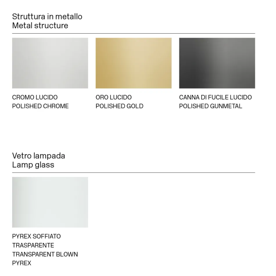 Tafellamp met glanzende metalen structuur Made in Italy - Donatina Viadurini