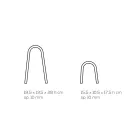 Transparante acrylkristallen tafellamp met gegraveerde decoratie - Bertella Viadurini