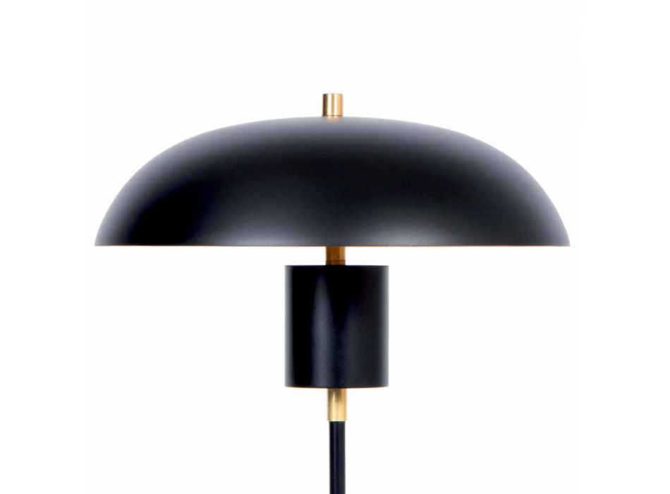 Artisanale design tafellamp in ijzer en aluminium Made in Italy - Marghe Viadurini