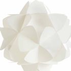 Tafellamp modern parel wit ontwerp, diameter 46 cm Kaly Viadurini