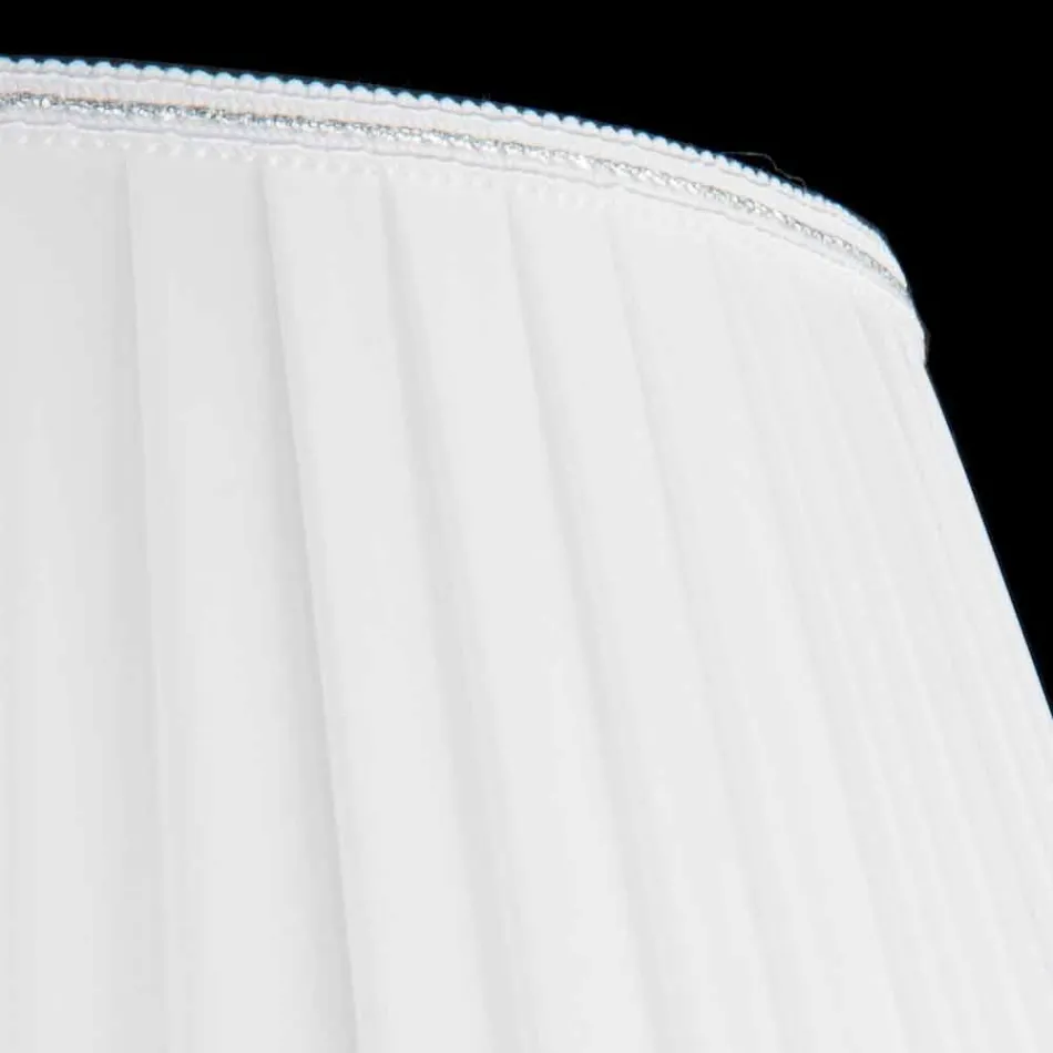 Lamp glas ontwerp en de kristallen tafel Ivy, made in Italy Viadurini