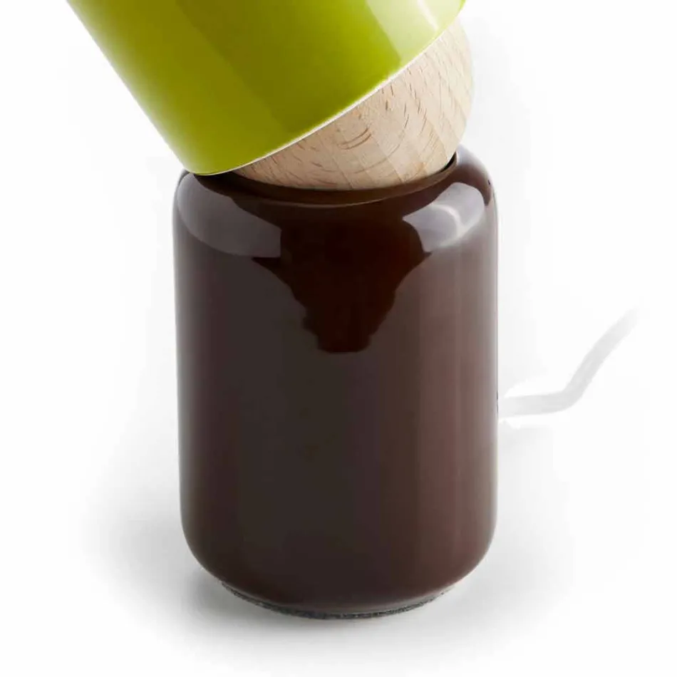 Moderne design keramische tafellamp gemaakt in Italië, Azië Viadurini