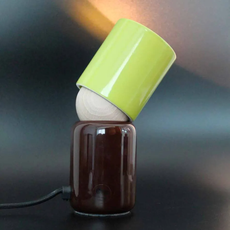 Moderne design keramische tafellamp gemaakt in Italië, Azië Viadurini