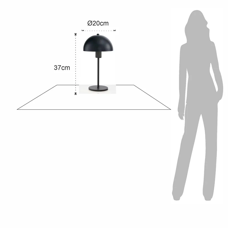 Tafellamp van geverfd staal in verschillende afwerkingen - Giulia Viadurini