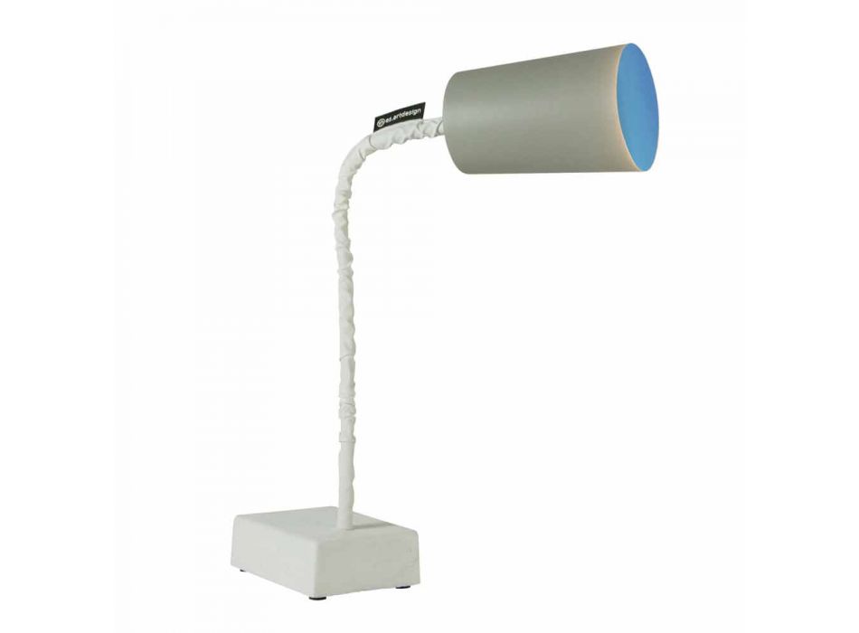Tafellamp In-es.artdesign Verf T2 flexibele cementsteel Viadurini