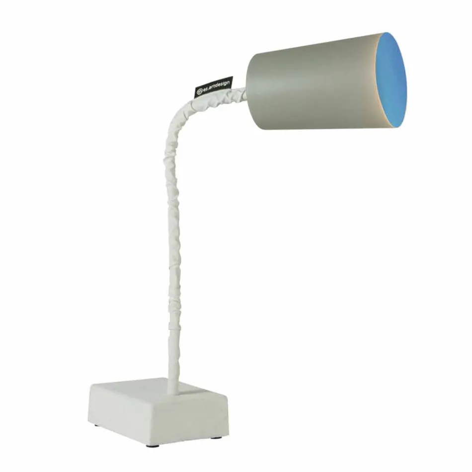 Tafellamp In-es.artdesign Verf T2 flexibele cementsteel Viadurini