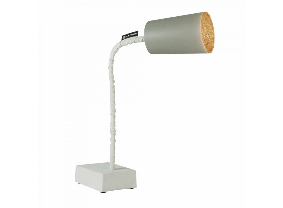 Tafellamp In-es.artdesign Verf T2 flexibele cementsteel Viadurini