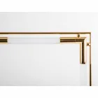 Tafellamp in messing en hars met marmeren voet Made in Italy - Quizza Viadurini