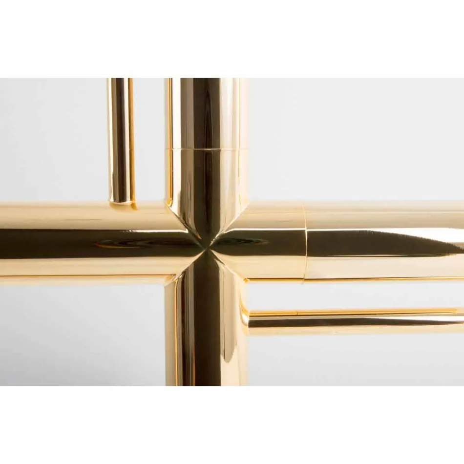 Tafellamp in messing en hars met marmeren voet Made in Italy - Quizza Viadurini