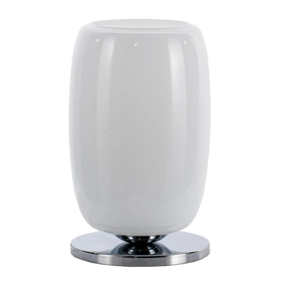 Handgeblazen glazen tafellamp in Venetië 16 22 cm - Bamboe Viadurini