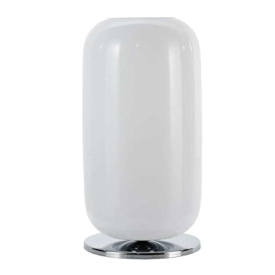 Handgeblazen glazen tafellamp in Venetië 16 22 cm - Bamboe Viadurini