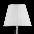 Lamp in transparante glazen tafel en cristallo Ivy, made in Italy Viadurini