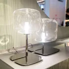 LED tafellamp met metalen structuur Made in Italy - Donatina Viadurini