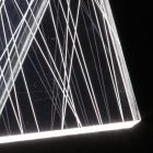 Tafellamp Led Crystal Acryl Gevouwen Laser Decor - Possett Viadurini