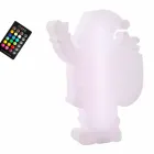 Moderne design led tafellamp in de vorm van de kerstman - Babbostar Viadurini