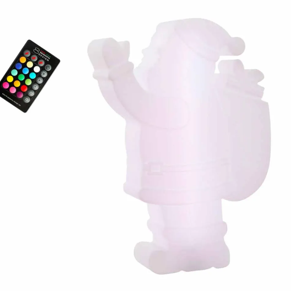 Moderne design led tafellamp in de vorm van de kerstman - Babbostar Viadurini