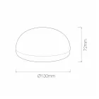 Draagbare 1W Led Tafellamp met USB Opladen 2 Stuks - Zecchino Viadurini