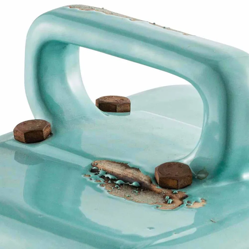 Lamp industriële stijl keramische tafel en ferro Valerie Viadurini