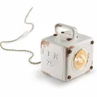 Lamp industriële stijl keramische tafel en ferro Valerie Viadurini