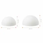 Semisphere Vloerlamp Attack to Choice 2 Maten Modern Design - Semistar Viadurini