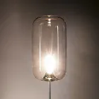 Handgeblazen Venetiaanse Glazen Vloerlamp - Bamboe Viadurini