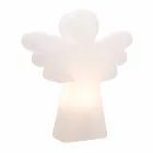 Witte vloerlamp E27, Led of Solar Angel modern design - Angelostar Viadurini