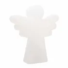 Witte vloerlamp E27, Led of Solar Angel modern design - Angelostar Viadurini