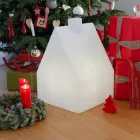 Huis Vloerlamp voor Binnen of Buiten Led, Solar of E27 - Casastar Viadurini