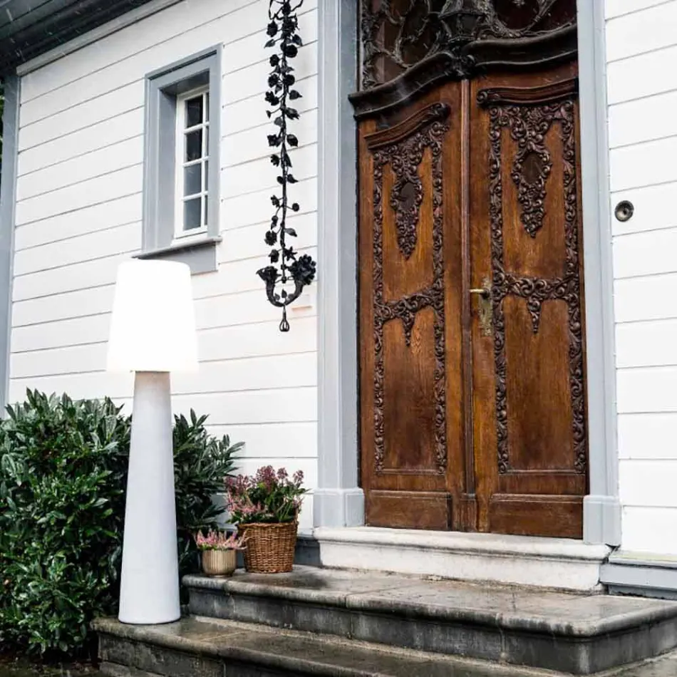 Gekleurde Vloerlamp Led, Solar of E27 Design Buiten en Binnen - Fungostar Viadurini