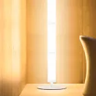 Vloerlamp met lampenkap in wit polyethyleen Made in Italy - Asturia Viadurini