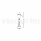 Outdoor vloerlamp gemaakt van aluminium geproduceerd in Italië, Aquilina Viadurini