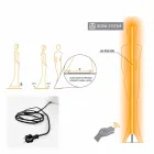 Tuinvloerlamp met RGBW Led-licht Standbeeld Design - Penelope by Myyour Viadurini