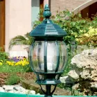 Anika tuin aluminium staande lamp gemaakt in Italië Viadurini