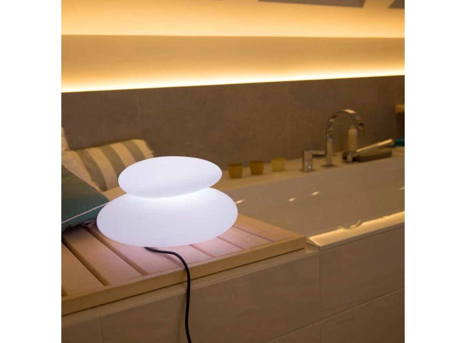 Staande lamp voor binnen of buiten met modern natuurlijk design - Sassostar Viadurini