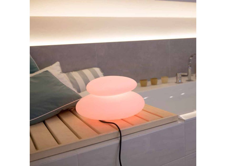 Staande lamp voor binnen of buiten met modern natuurlijk design - Sassostar Viadurini
